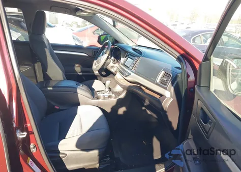 2014 Toyota Highlander Le z USA, uszkodzony, nr VIN 5TDZARFH4ES008886